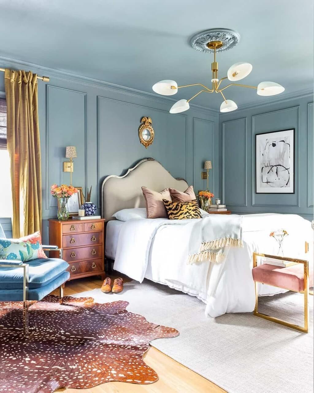 Light Blue - Natural Color - Earty Tones Bedroom Ideas