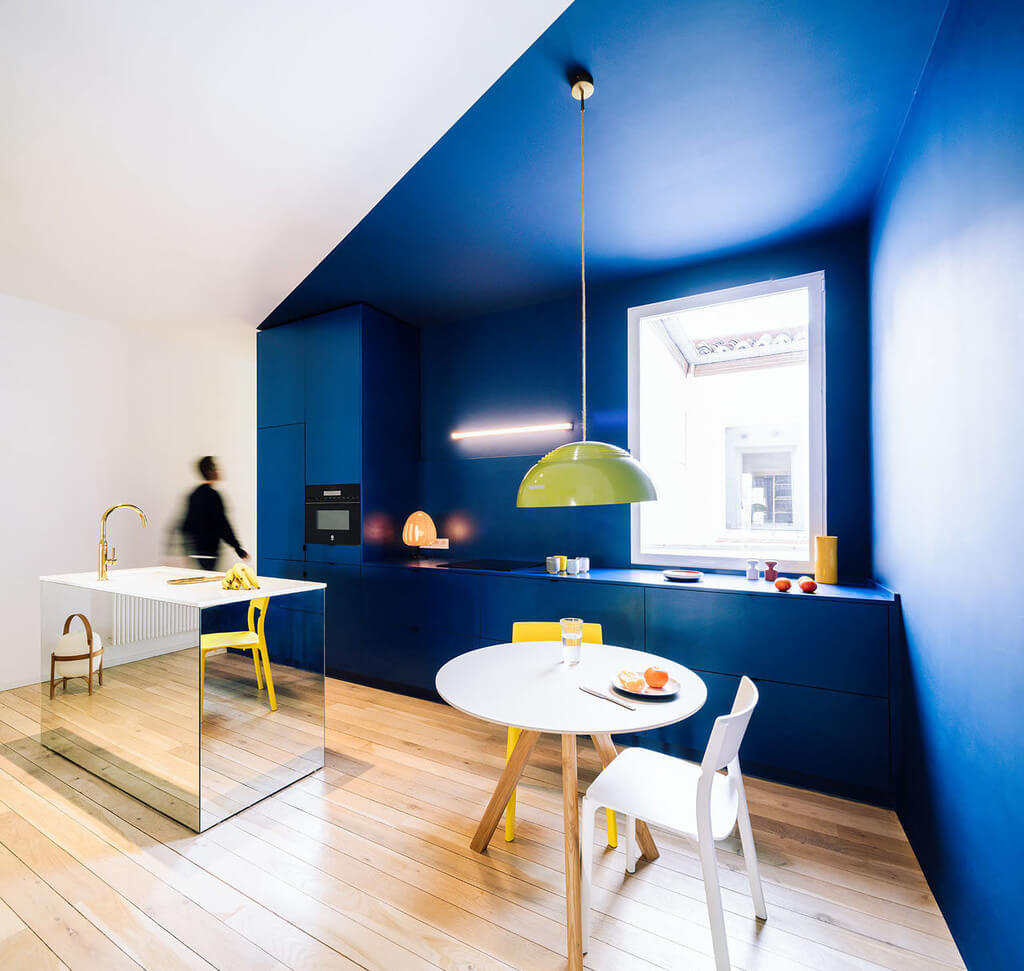 Primary Colors Composition in Interior Design