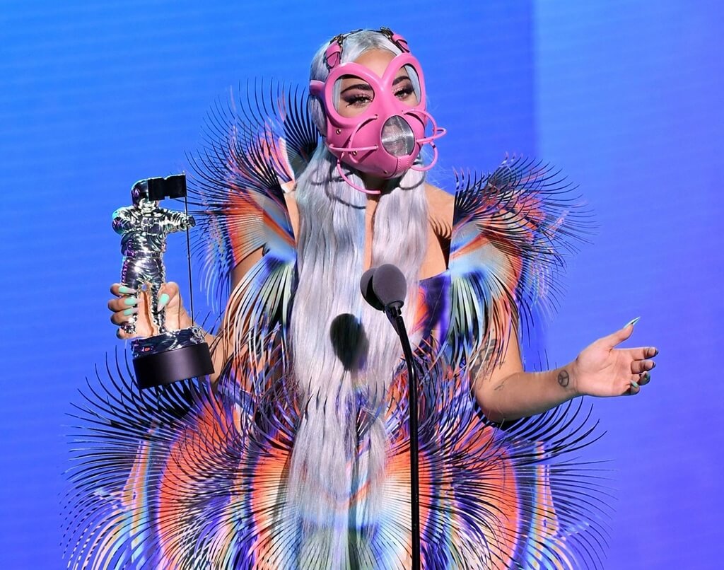 Lady Gaga VMA's 2020 outfit by Iris Van Herpen