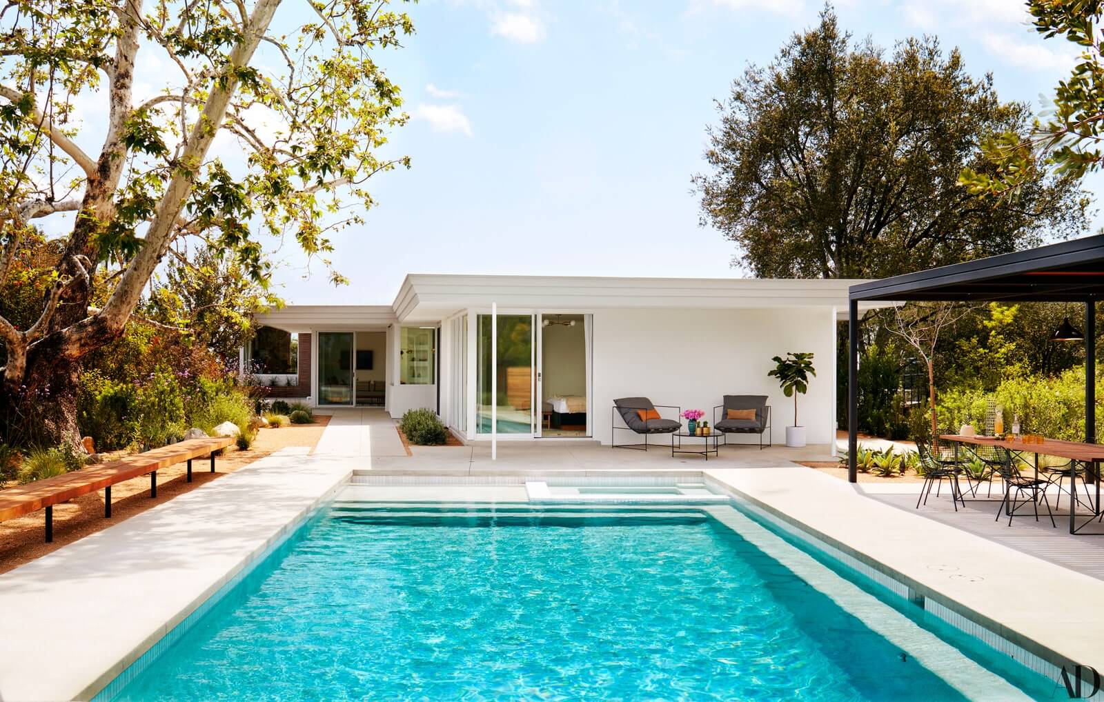 Mandy Moore Mid-Century Home in Pasadena