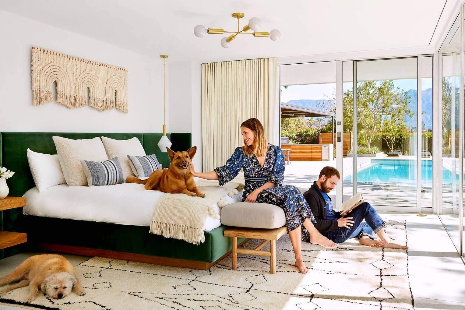 mandy moore mid century modern home