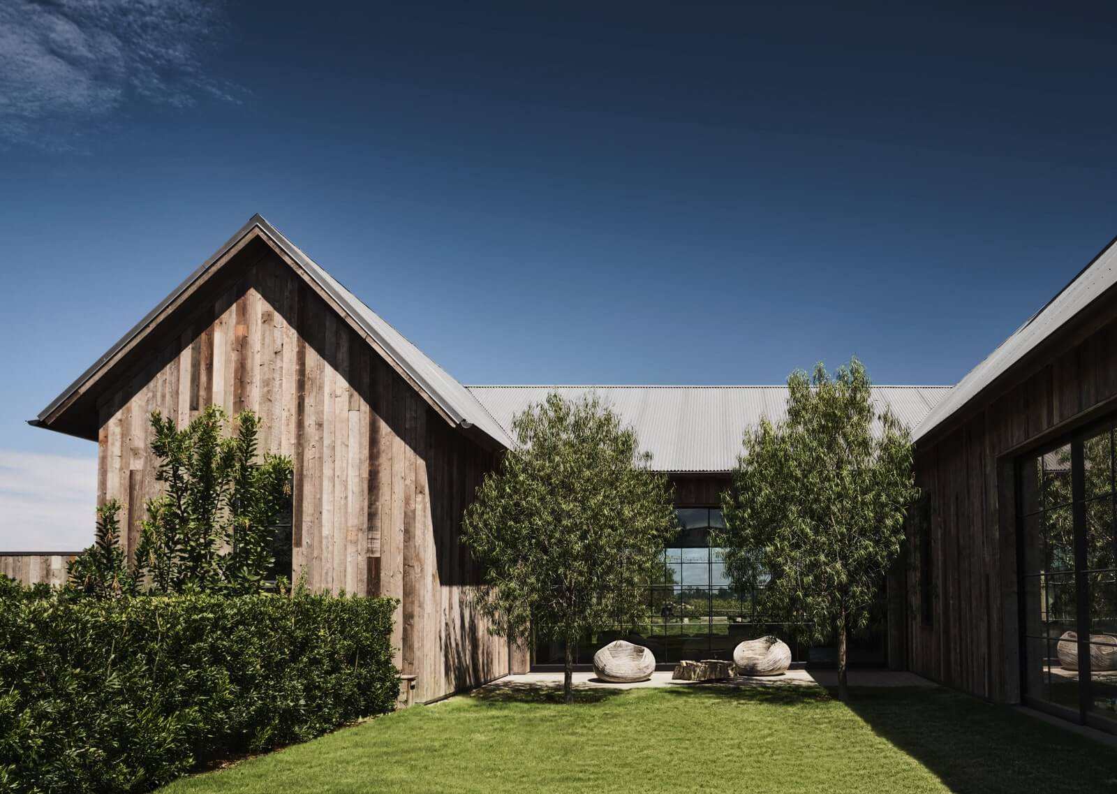 Mila Kunis and Ashton Kutcher Modern Farmhouse