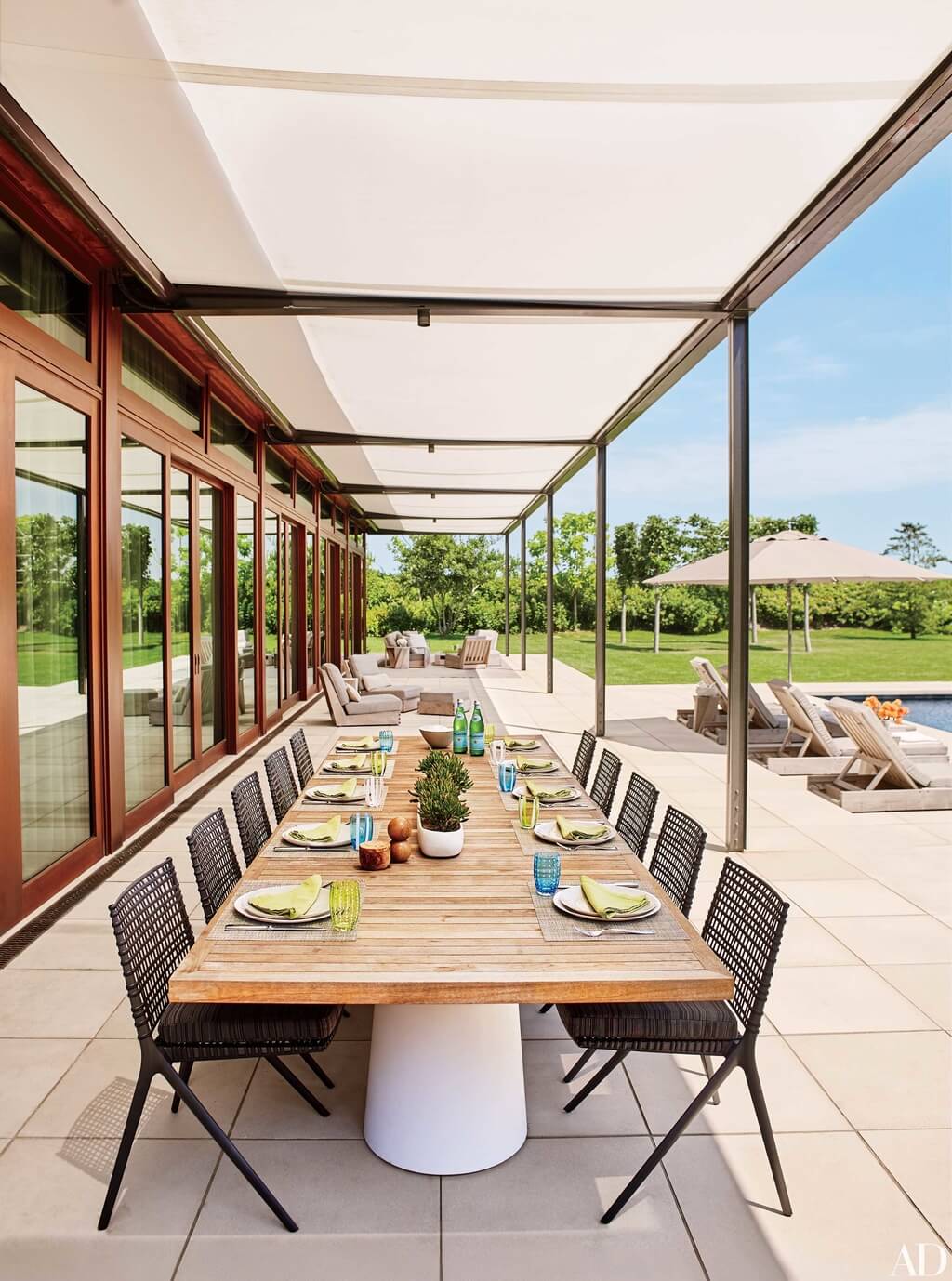 Indoor-Outdoor Dining Area