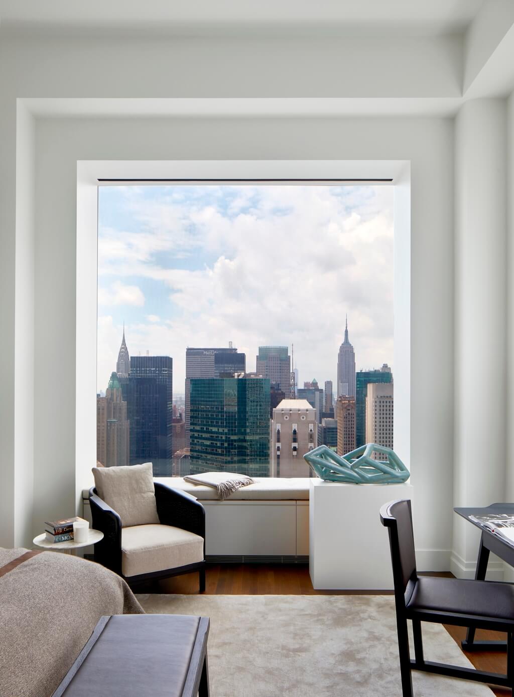 Park Avenue Art-Filled Penthouse by Nebihe Cihan Studio