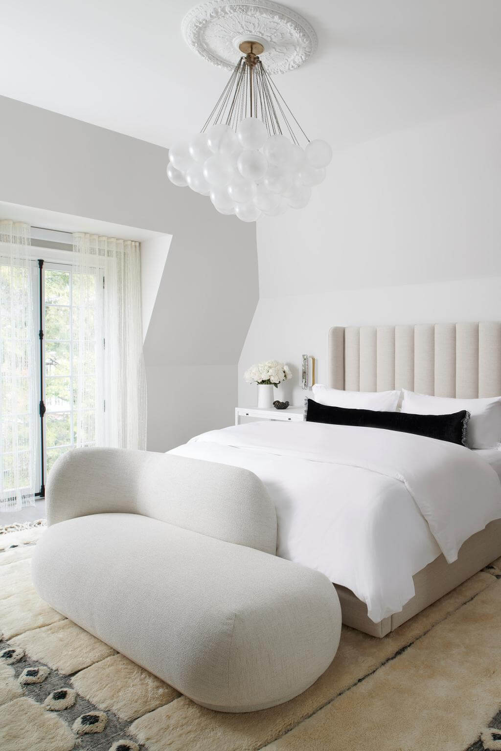 Minimal Bedroom Deisgn - Master Bedroom in Neutral Tones by Ali Budd Design