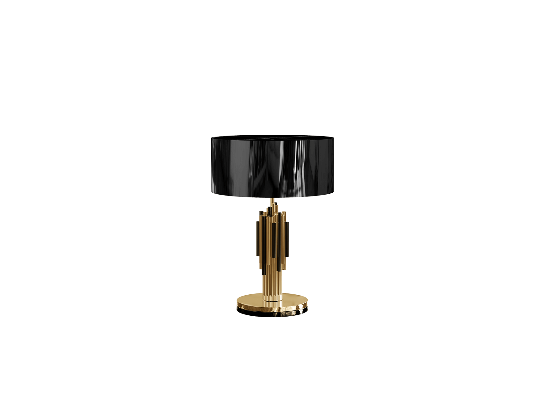 black and gold table lamp for desk top
