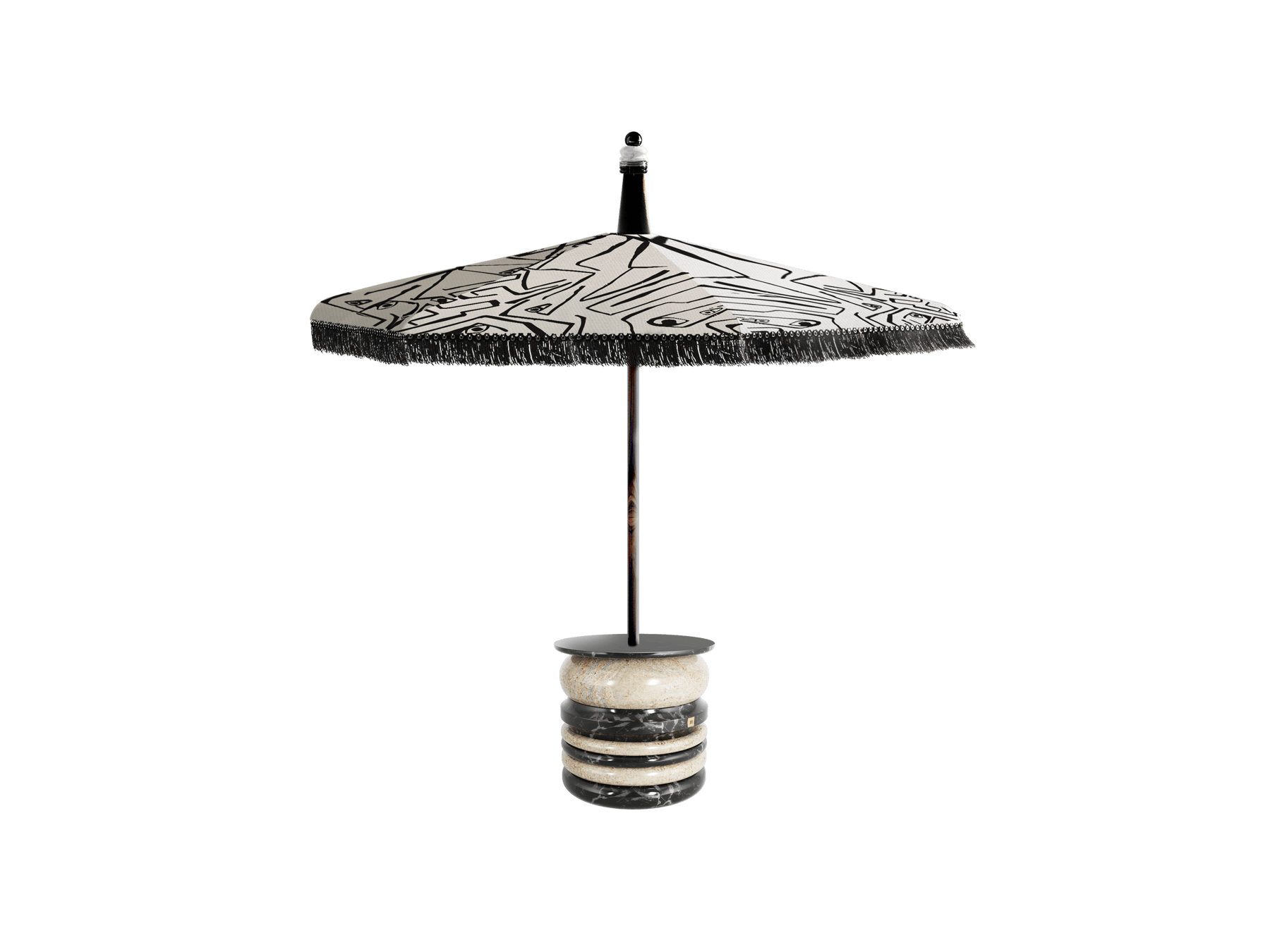 luxury parasol for contemporary garden sombrilla designs