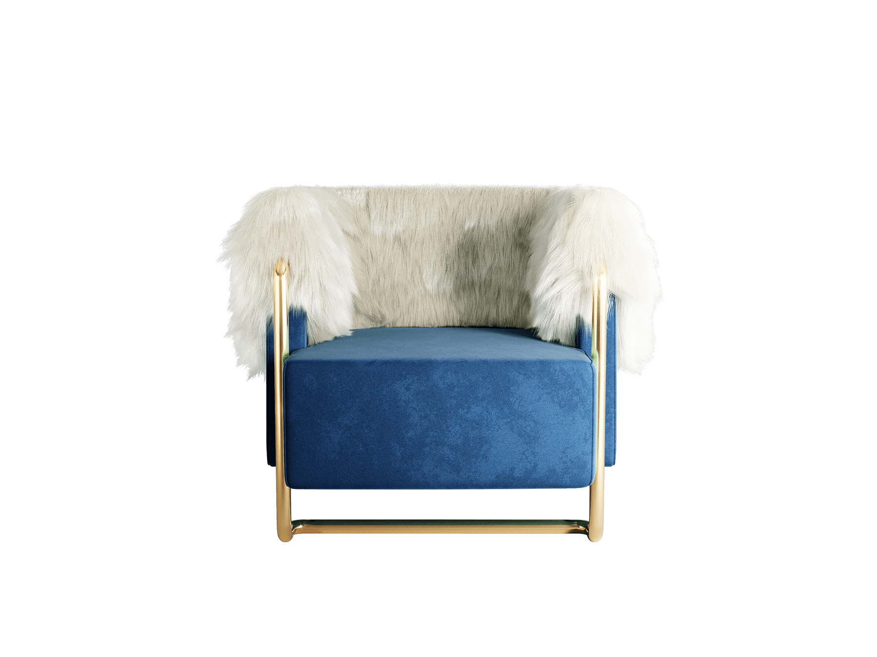 mid-century style accent armchair for modern living room