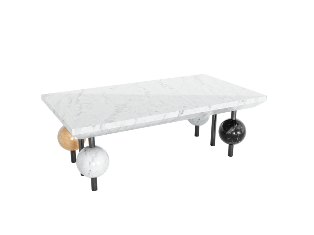 Máni Dining Table is the perfect marble design table for a luxury dining room.