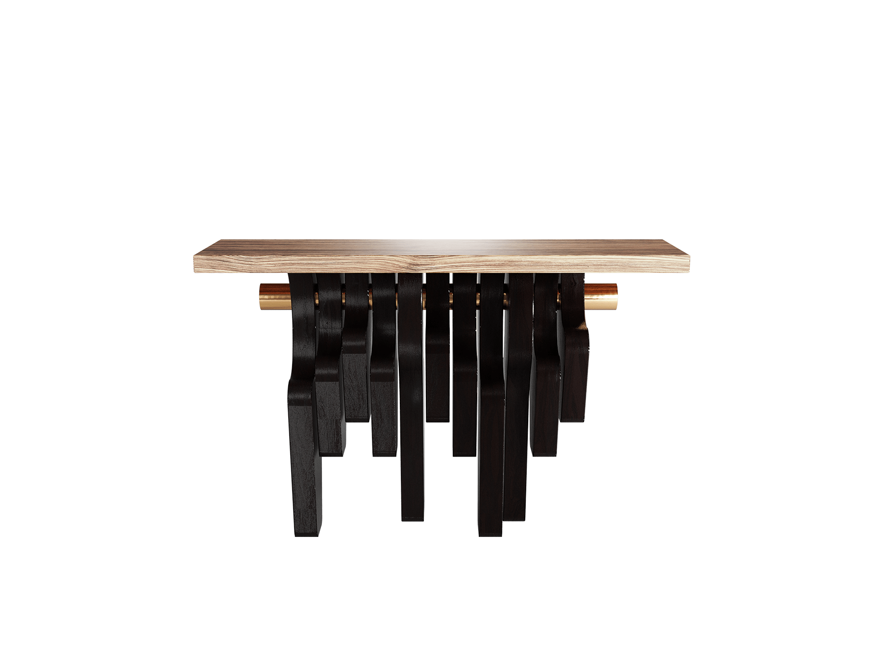 conceptual living room console table