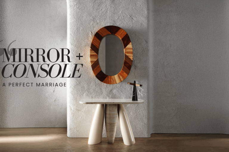 5 Console and Mirror Duos That Define Bold Interiors