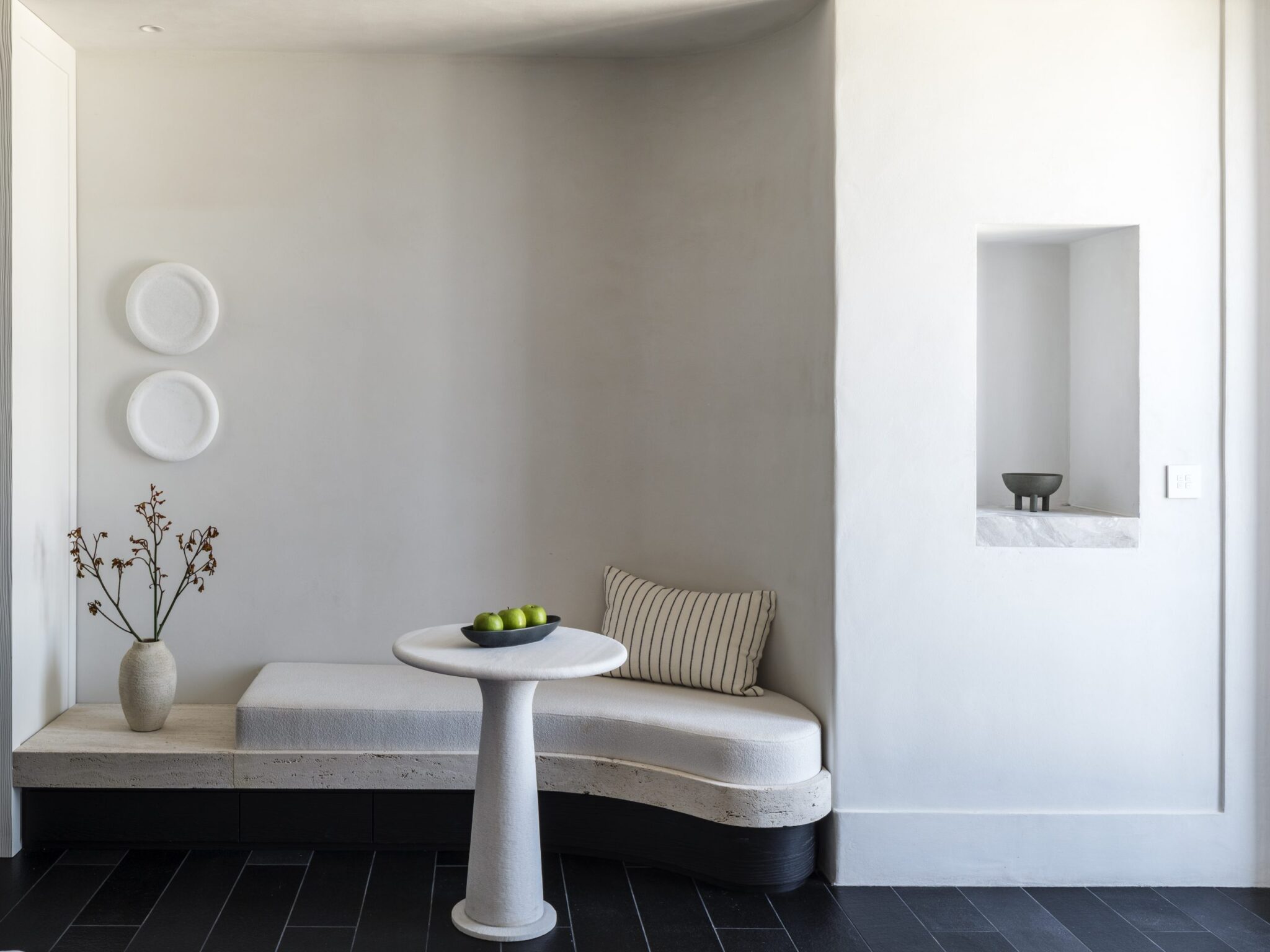 5 Exceptional Hospitality Design Experiences: Luxury Travel, elegant and natural design of a Greek hotel room