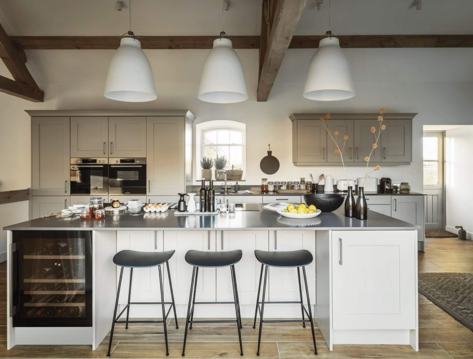 Kelly Hoppen designs her new home - a barn in the British countryside