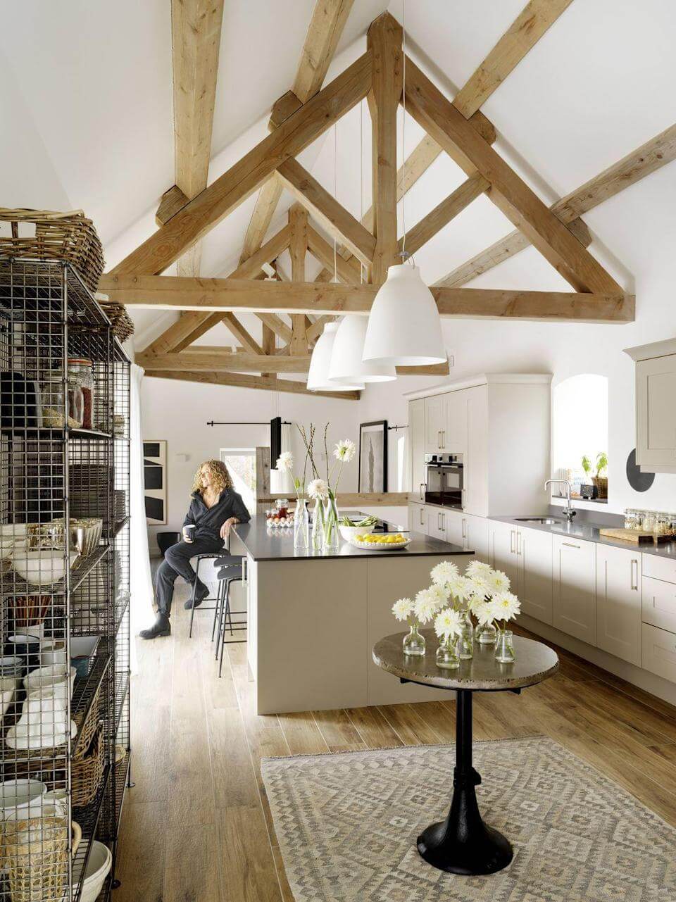 Kelly Hoppen designs her new home - a barn in the British countryside