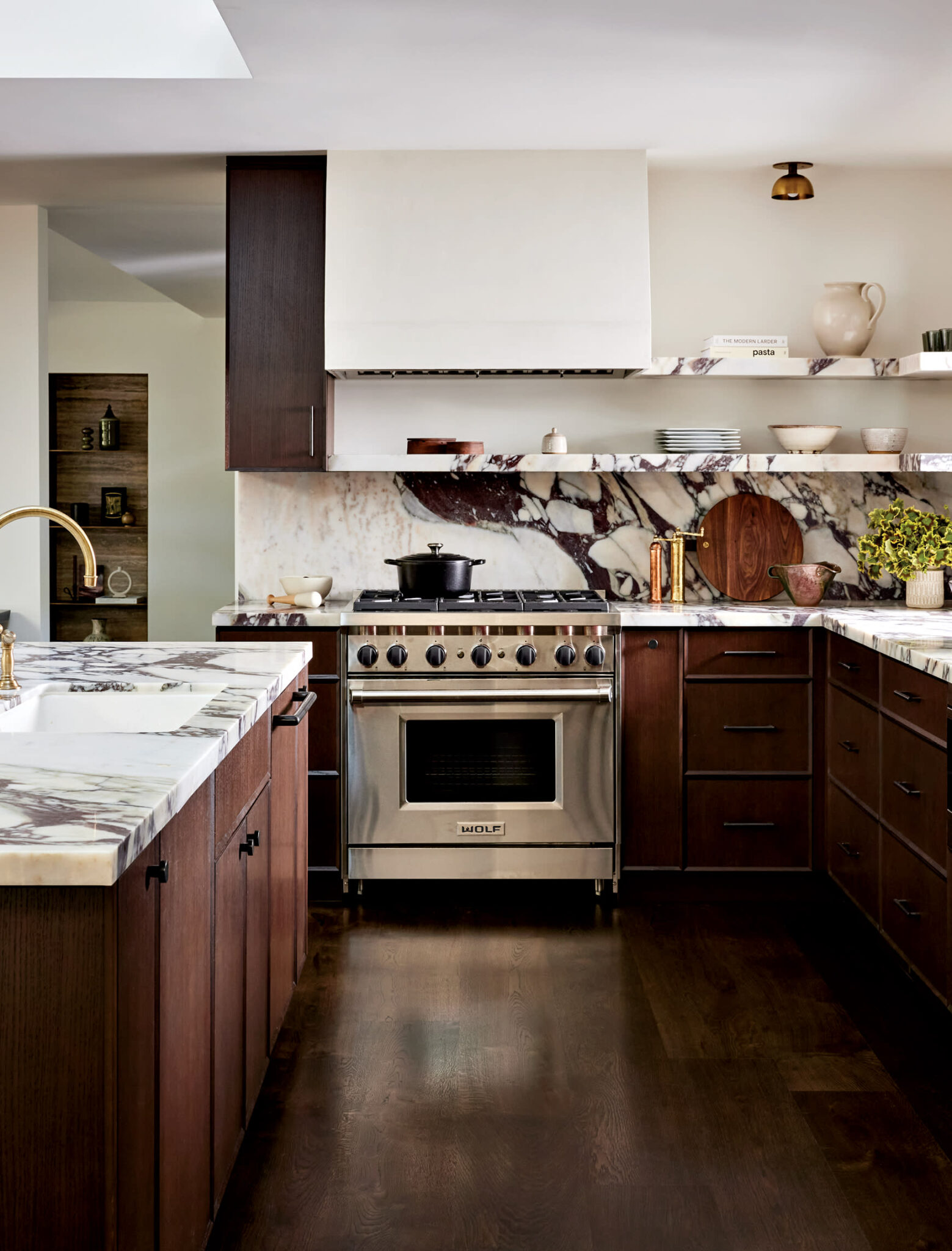 Transformative Design: A Fall-Inspired Silicon Valley House, kitchen design