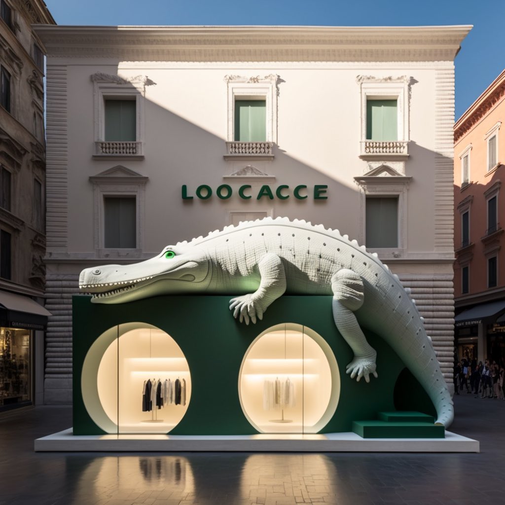 Lacoste store redesign by Shail Patel