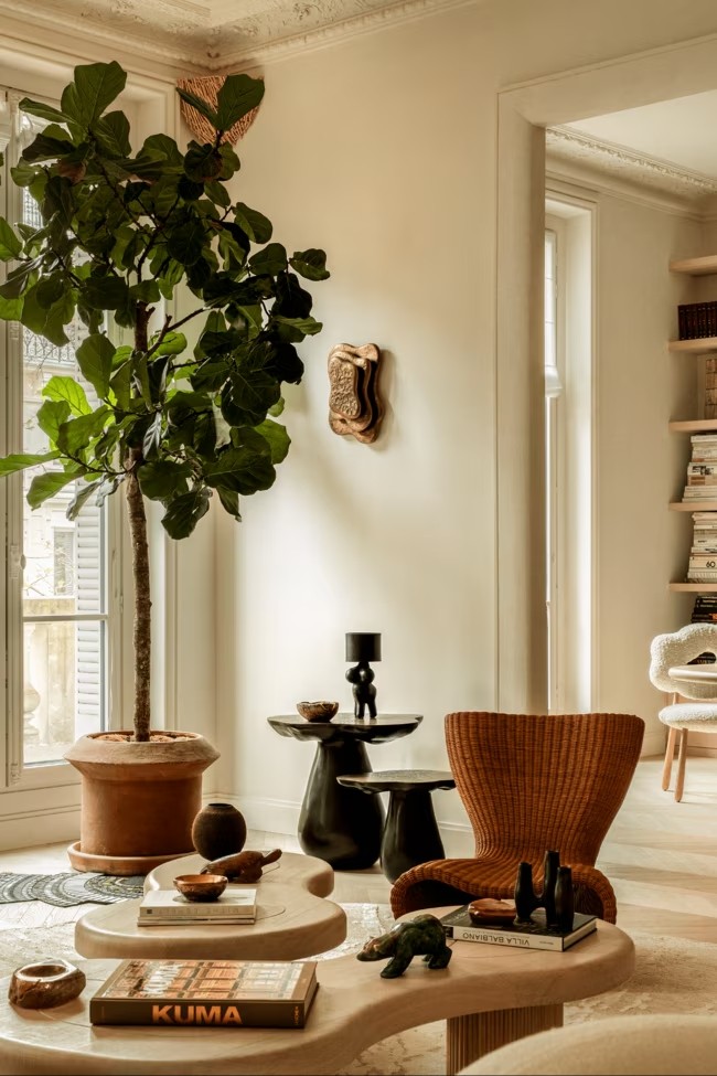 Experience Paris Decor: Luxury, Sculptural Design, and Timeless Style, living room
