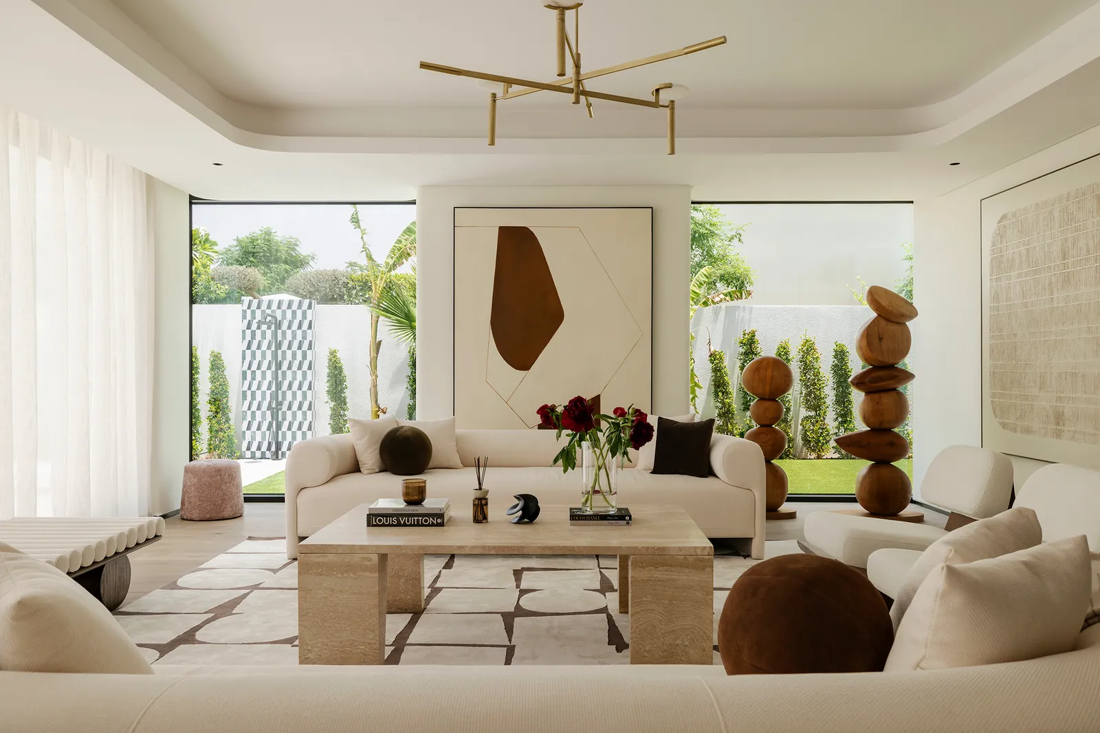Unveil the Exclusive Design Behind This Couture-Inspired Jumeirah Golf Estates Villa, living room
