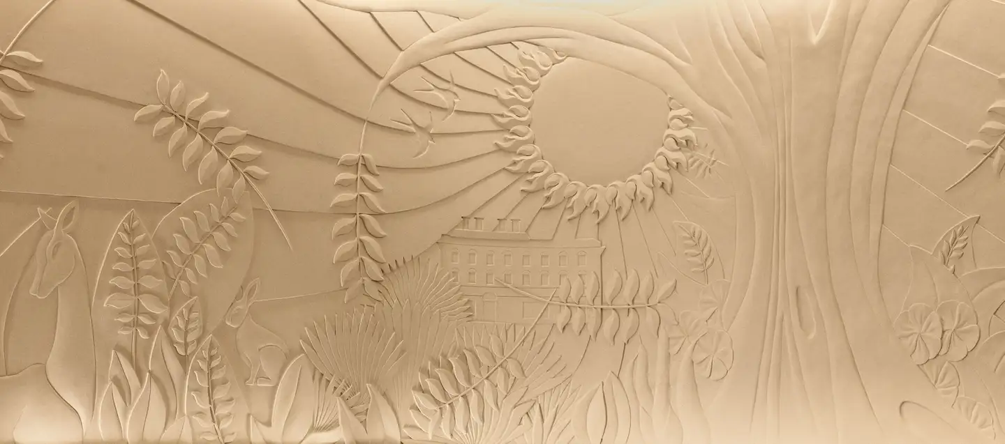 Plasterwork frieze