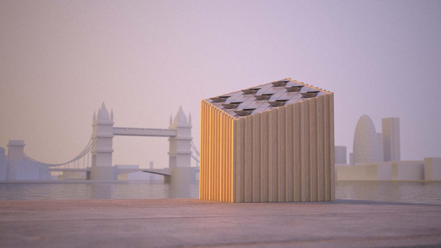 The Cube by Henning Larsen with Velux, London Design Week 2021