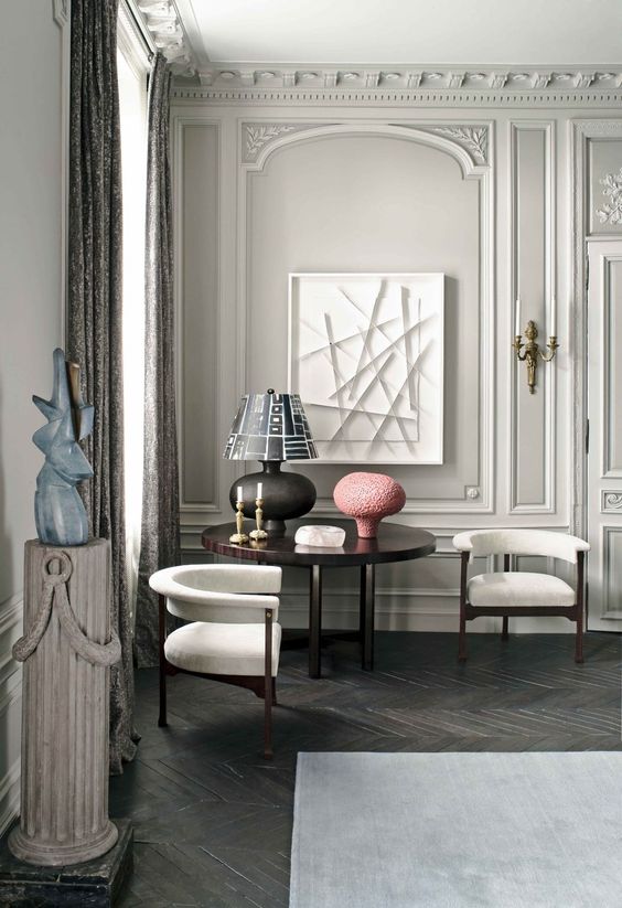 Mesmerizing Redesign Of An 18th-century Parisian Luxury Apartment By ...