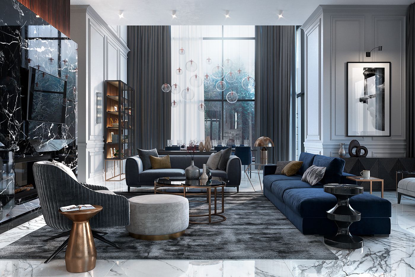 russian inspired living room design21
