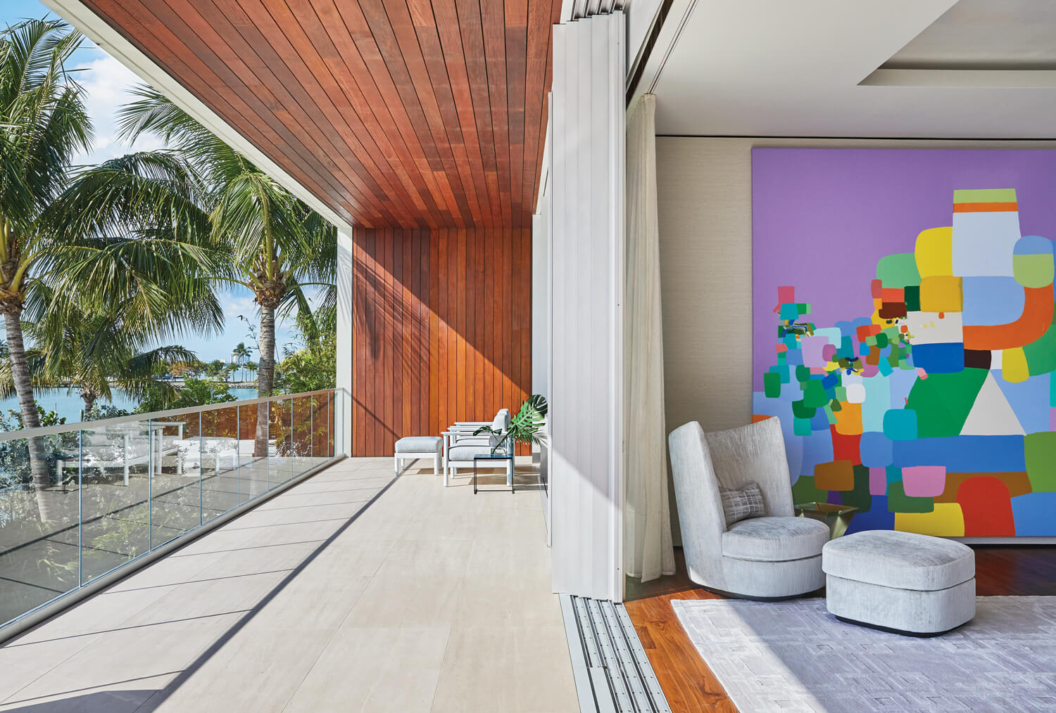 Tropical Modern House in Miami by Choeff Levy Fischman Architects