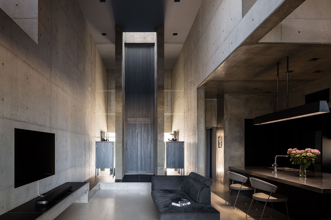 Brutalist interior design